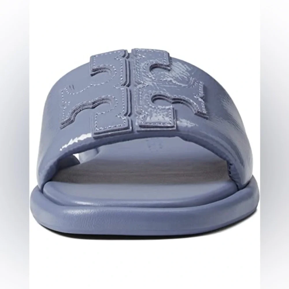 NIB Tory Burch  T-sport slide in blue Size: 7